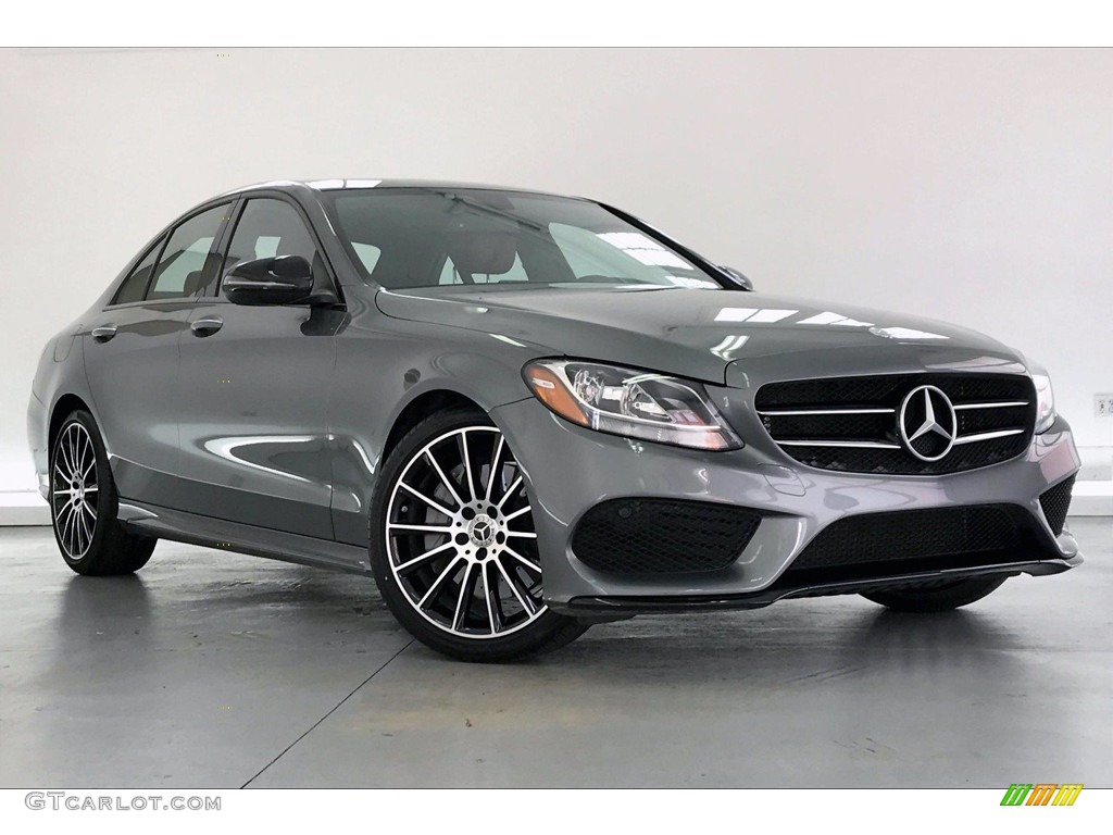 Selenite Grey Metallic 2017 Mercedes-Benz C 300 Sedan Exterior Photo #138477440