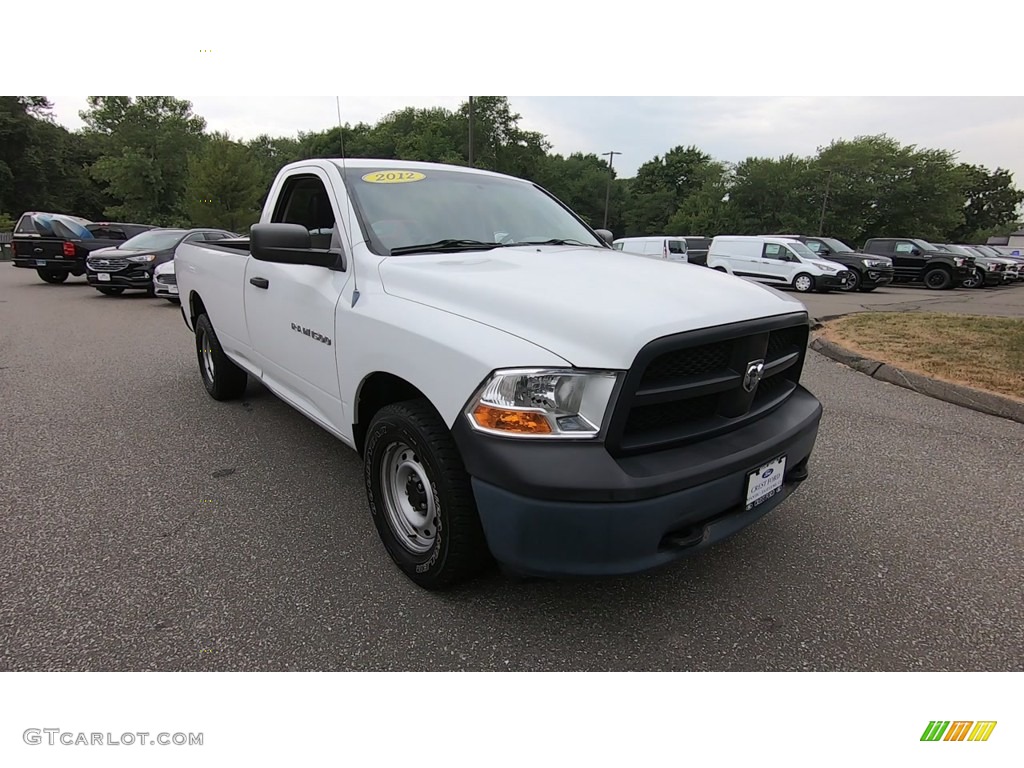 Bright White 2012 Dodge Ram 1500 ST Regular Cab 4x4 Exterior Photo #138477727