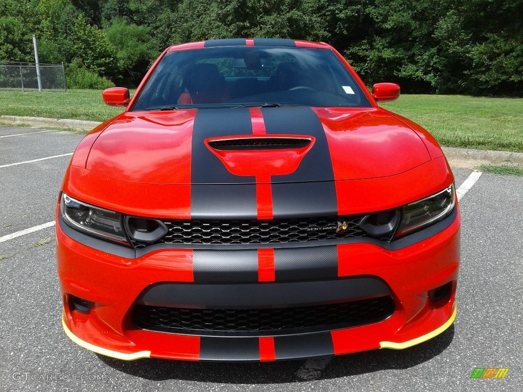 2020 Charger Scat Pack - TorRed / Black/Ruby Red photo #3