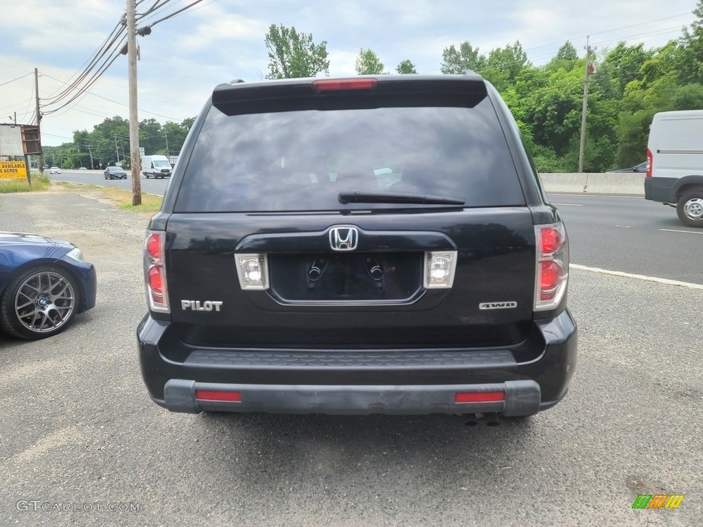 2008 Pilot EX-L 4WD - Formal Black / Gray photo #4