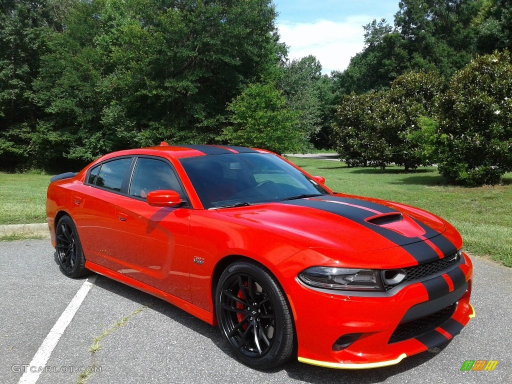 2020 Charger Scat Pack - TorRed / Black/Ruby Red photo #4