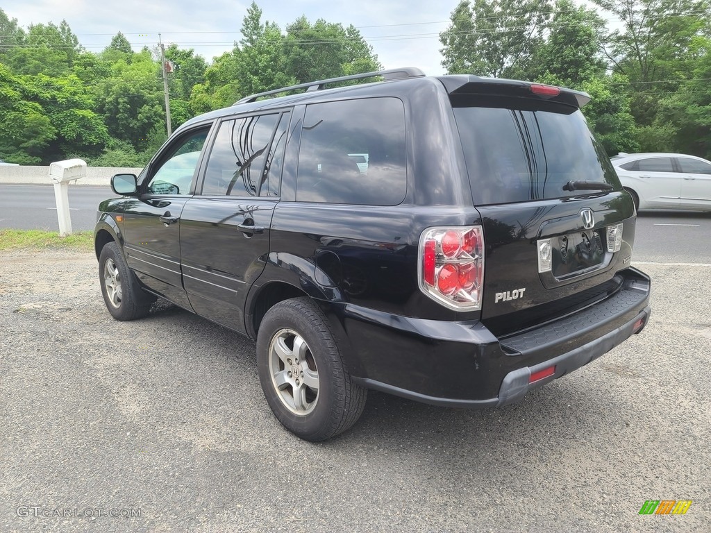 2008 Pilot EX-L 4WD - Formal Black / Gray photo #5