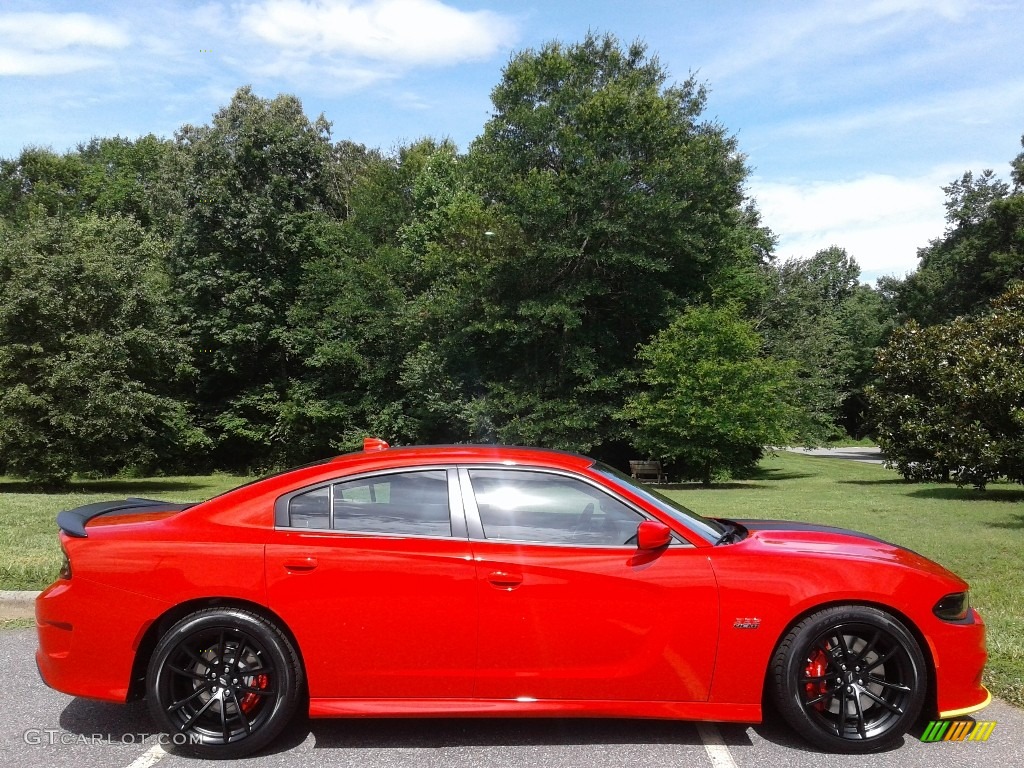 2020 Charger Scat Pack - TorRed / Black/Ruby Red photo #5