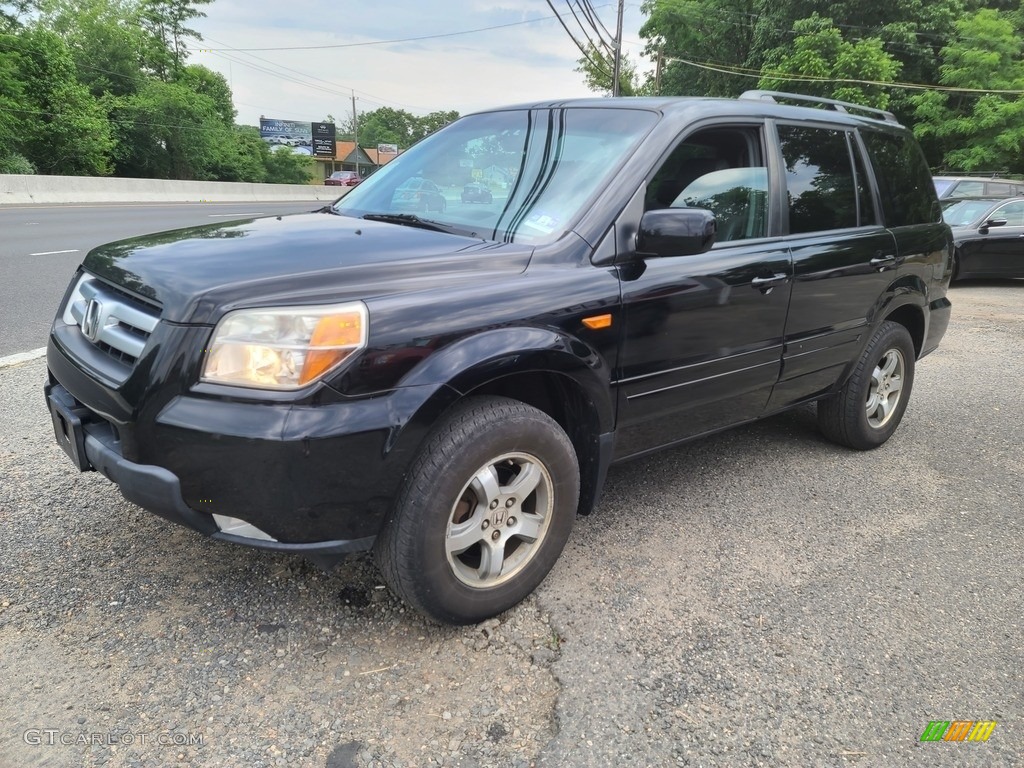 2008 Pilot EX-L 4WD - Formal Black / Gray photo #6