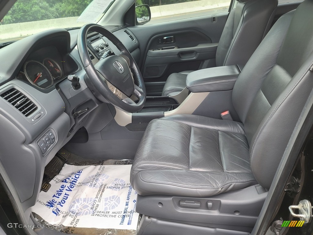 2008 Pilot EX-L 4WD - Formal Black / Gray photo #8