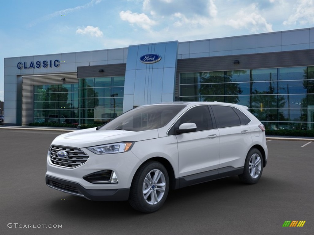 2020 Edge SEL AWD - Oxford White / Dune photo #1