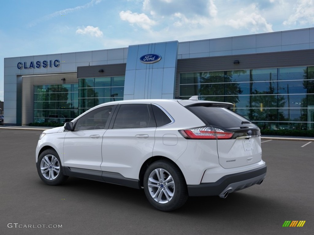 2020 Edge SEL AWD - Oxford White / Dune photo #4