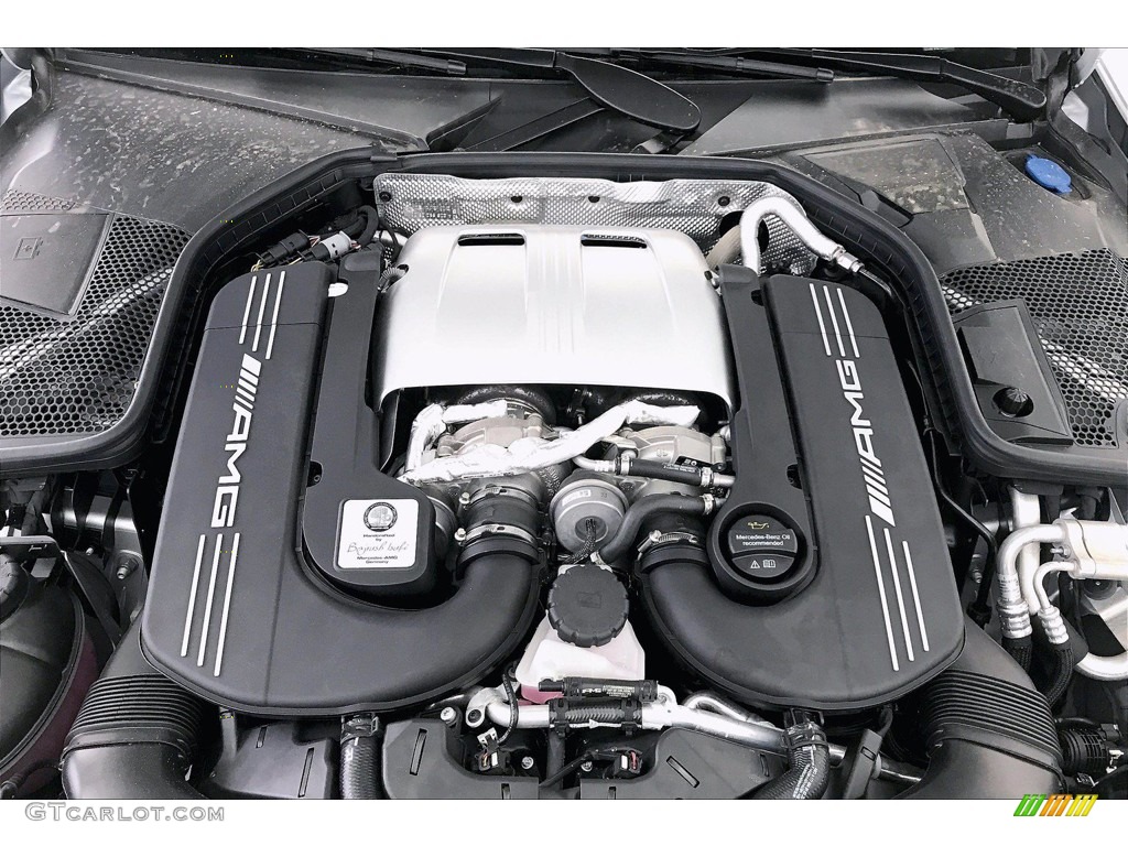 2020 Mercedes-Benz C AMG 63 S Sedan Engine Photos