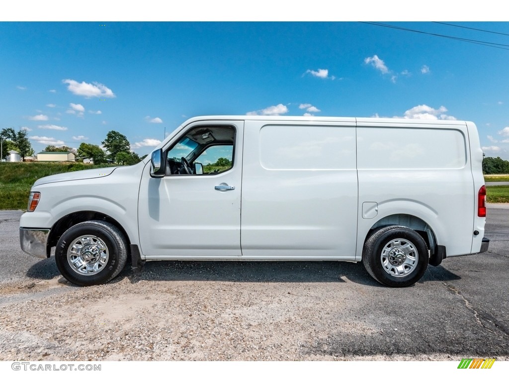 Glacier White 2016 Nissan NV 3500 HD SV Cargo Exterior Photo #138480573