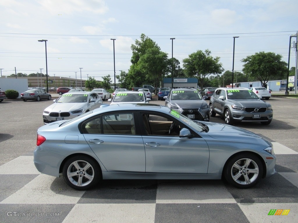 2013 3 Series 328i Sedan - Liquid Blue Metallic / Venetian Beige photo #3