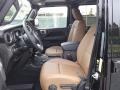 Black/Dark Saddle 2020 Jeep Gladiator Overland 4x4 Interior Color