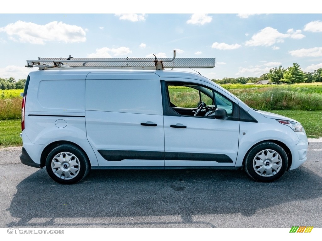 Frozen White 2016 Ford Transit Connect XLT Cargo Van Exterior Photo #138482187