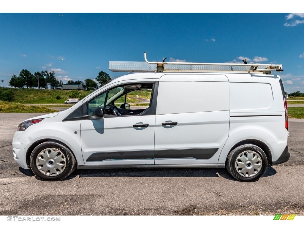 Frozen White 2016 Ford Transit Connect XLT Cargo Van Exterior Photo #138482220
