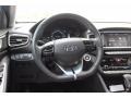 2017 Hyundai Ioniq Hybrid Charcoal Black Interior Steering Wheel Photo