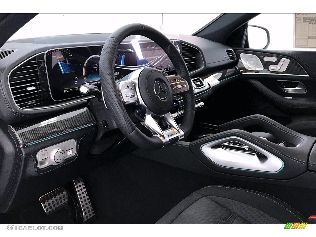 2021 Mercedes-Benz GLE 53 AMG 4Matic Coupe Black Dashboard Photo #138483082