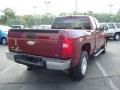 2008 Deep Ruby Metallic Chevrolet Silverado 1500 LT Extended Cab 4x4  photo #3