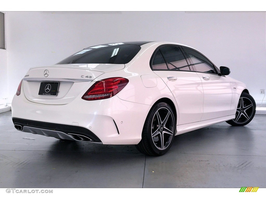 Polar White 2017 Mercedes-Benz C 43 AMG 4Matic Sedan Exterior Photo #138483391