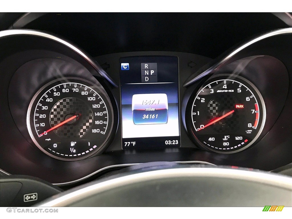 2017 Mercedes-Benz C 43 AMG 4Matic Sedan Gauges Photo #138483499