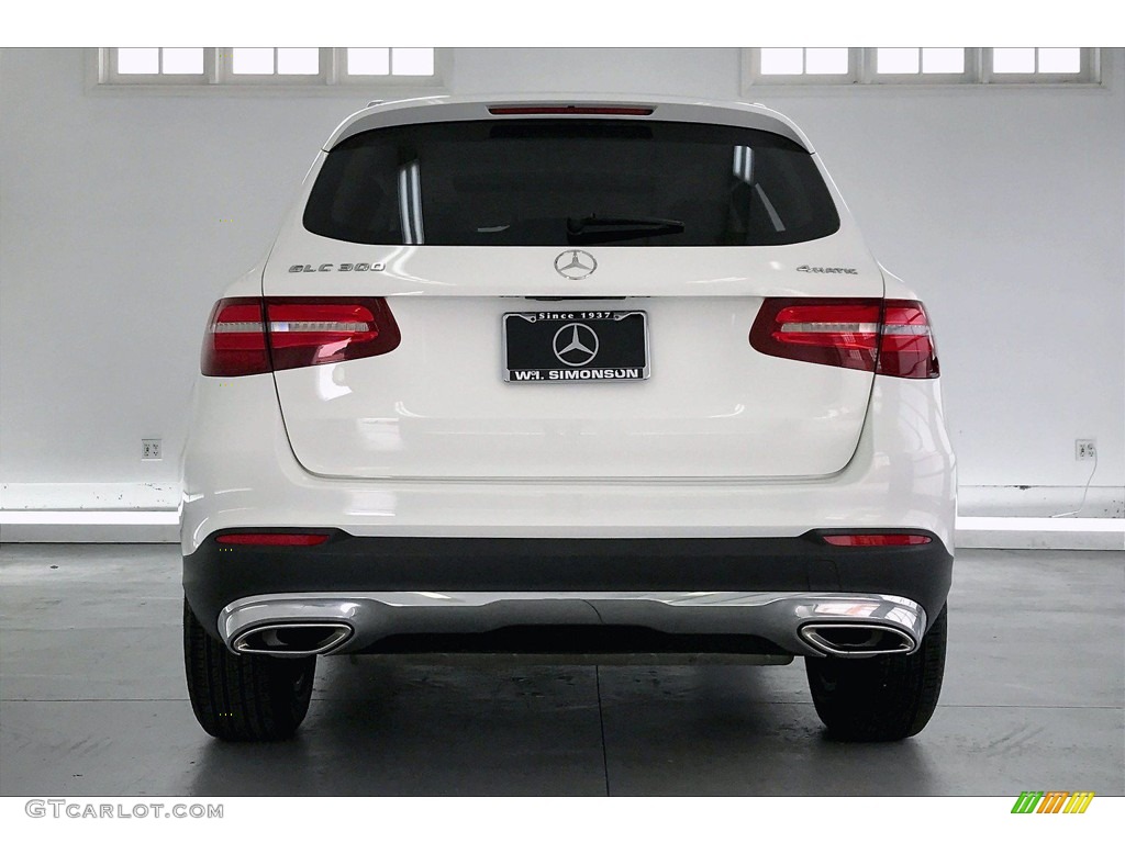 2018 GLC 300 4Matic - Polar White / Silk Beige/Espresso Brown photo #3