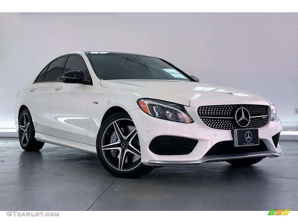 Polar White 2017 Mercedes-Benz C 43 AMG 4Matic Sedan Exterior Photo #138483844