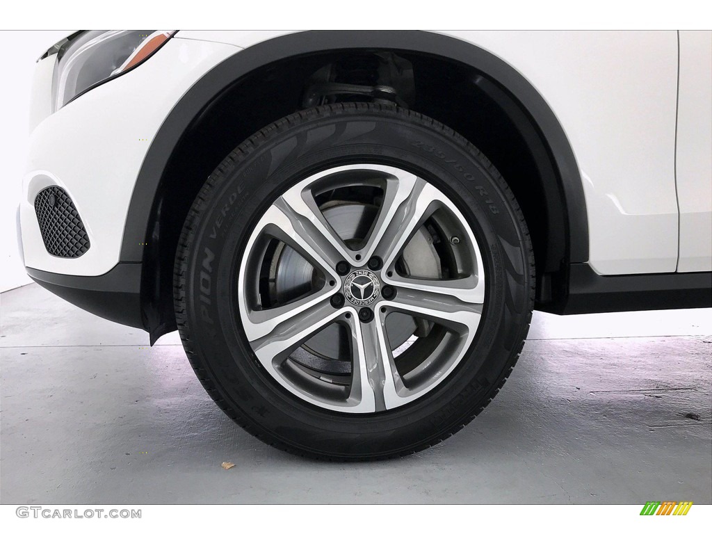 2018 GLC 300 4Matic - Polar White / Silk Beige/Espresso Brown photo #8