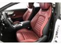 Cranberry Red/Black Front Seat Photo for 2018 Mercedes-Benz C #138484498