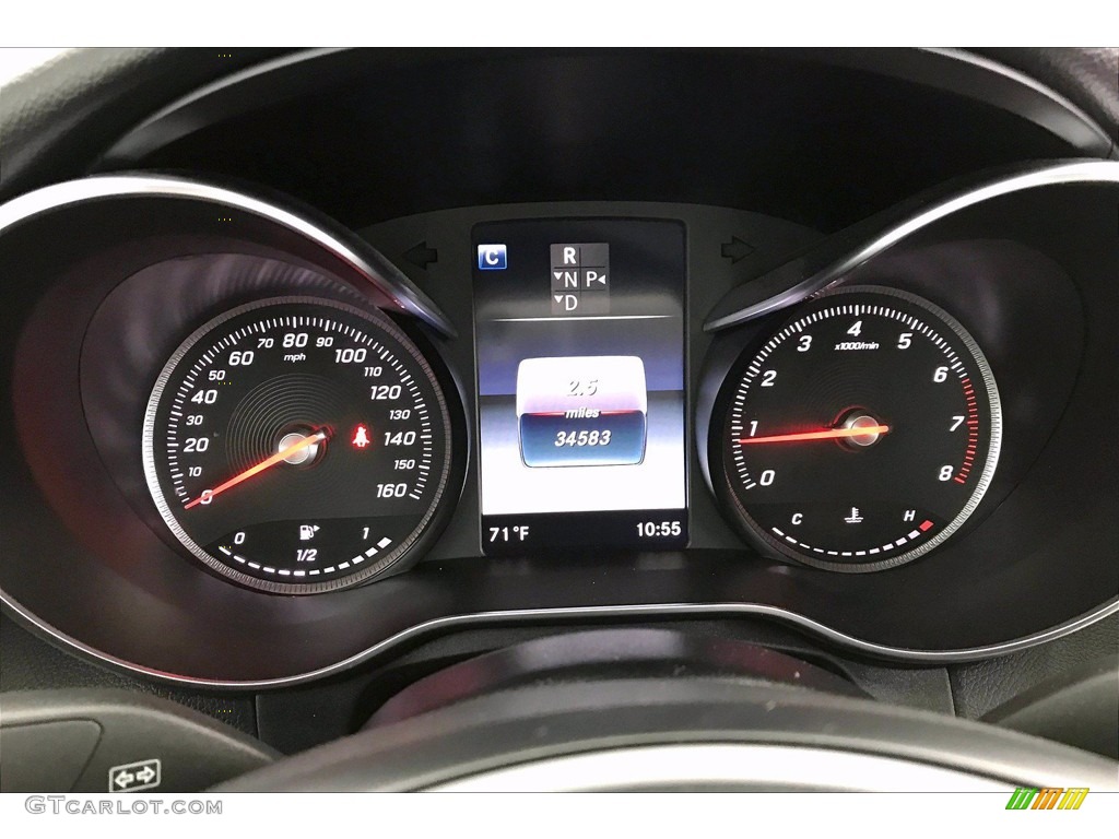 2018 Mercedes-Benz C 300 Coupe Gauges Photo #138484558