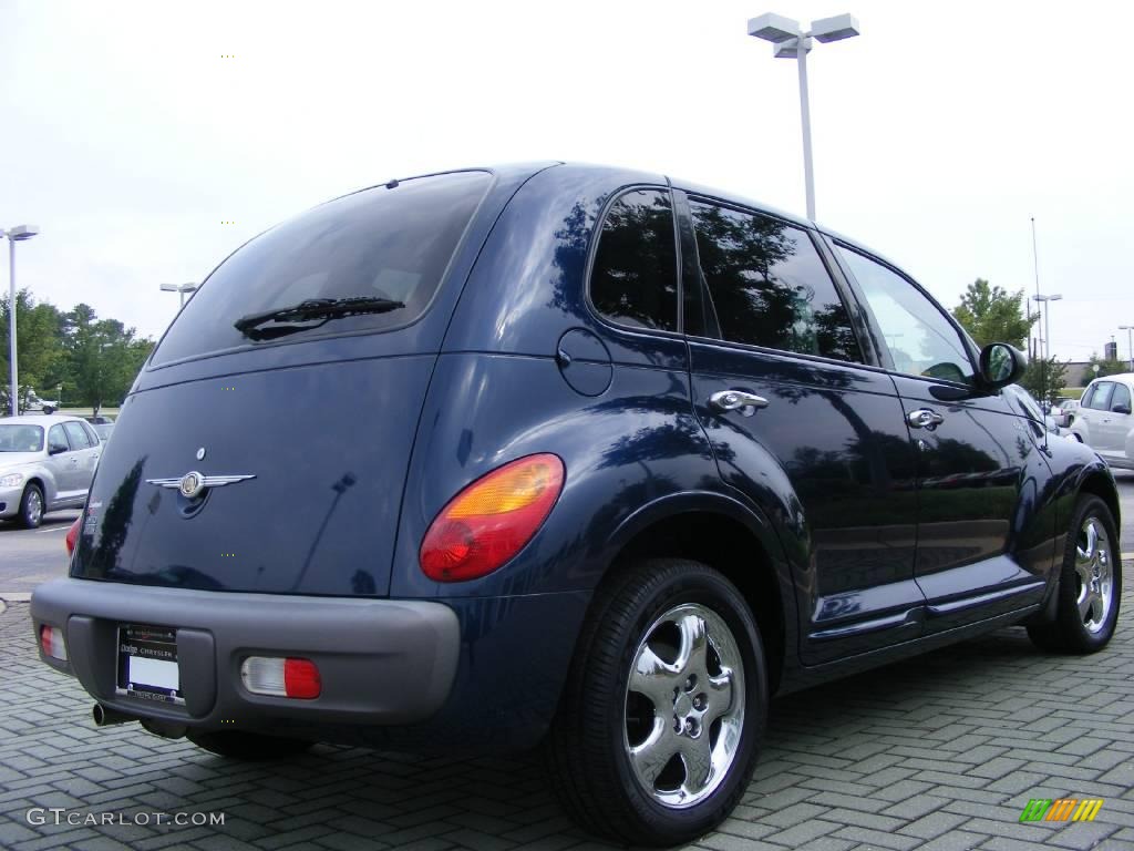 2001 PT Cruiser Limited - Patriot Blue Pearl / Gray photo #5