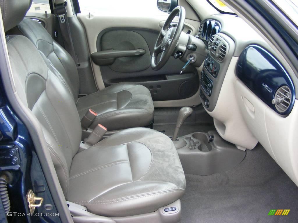 2001 PT Cruiser Limited - Patriot Blue Pearl / Gray photo #18