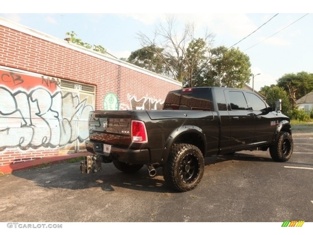Black 2015 Ram 2500 Laramie Longhorn Mega Cab 4x4 Exterior Photo #138489903
