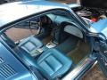 White/Blue 1965 Chevrolet Corvette Sting Ray Sport Coupe Interior Color