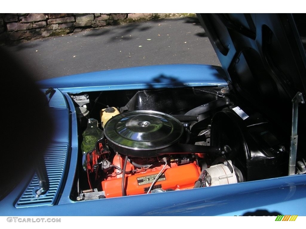1965 Corvette Sting Ray Sport Coupe - Nassau Blue / White/Blue photo #17