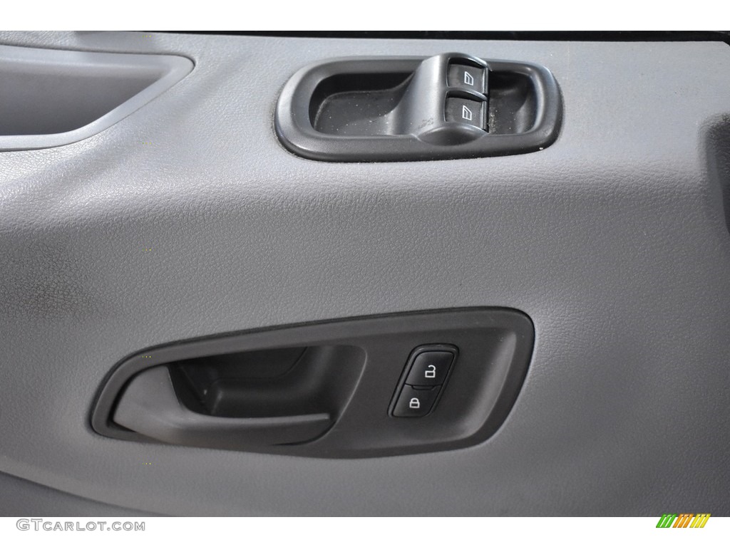 2016 Ford Transit 150 Van XL LR Regular Charcoal Black Door Panel Photo #138490605