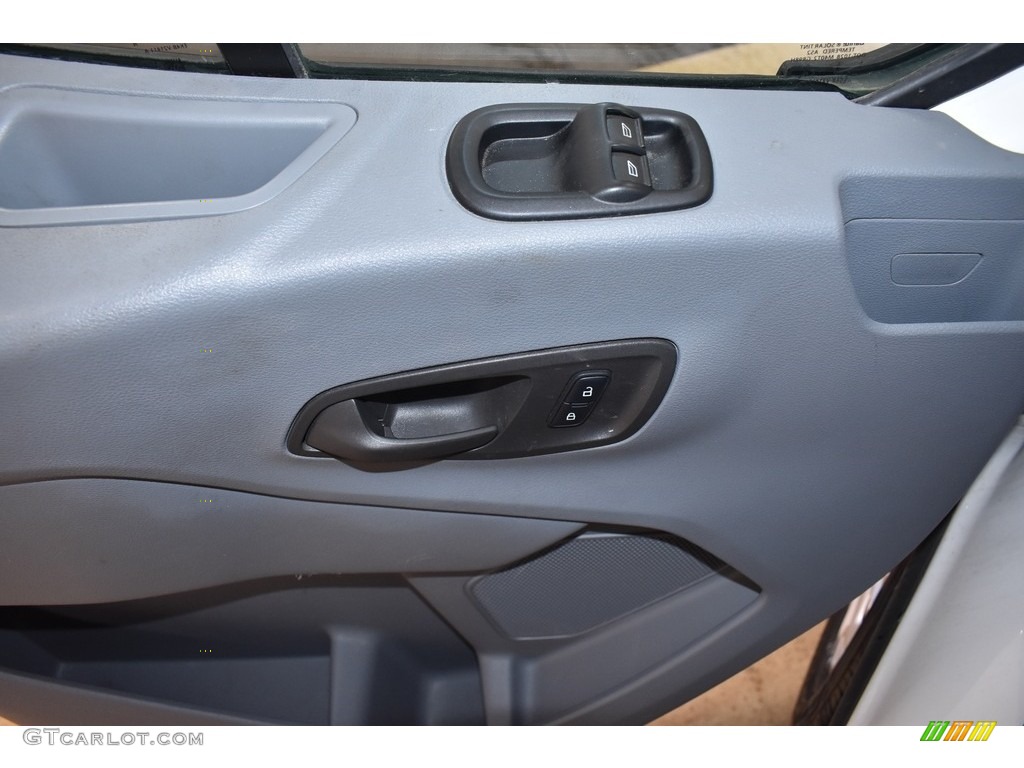 2017 Ford Transit Van 150 LR Regular Charcoal Black Door Panel Photo #138490865
