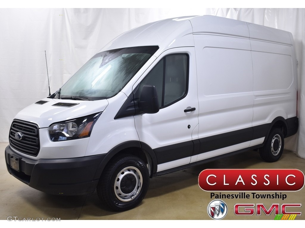 2019 Transit Van 250 HR Long - Oxford White / Charcoal black photo #1
