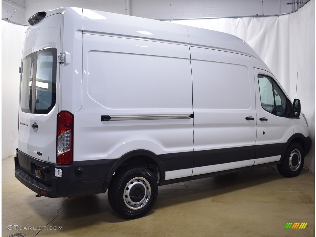 2019 Transit Van 250 HR Long - Oxford White / Charcoal black photo #2