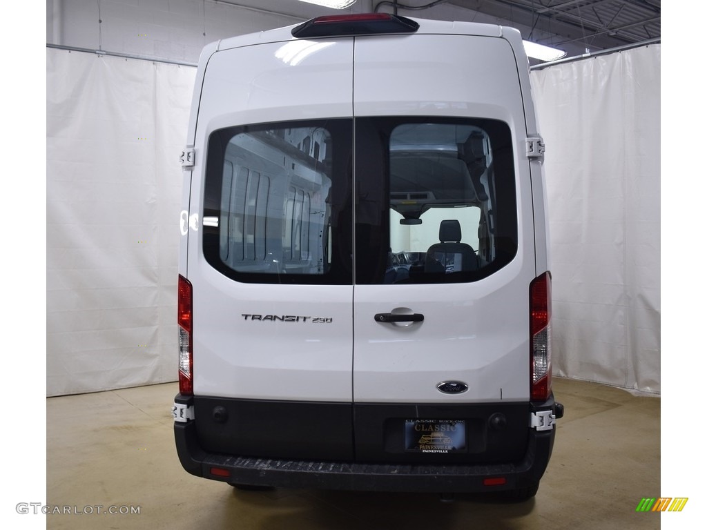 2019 Transit Van 250 HR Long - Oxford White / Charcoal black photo #3