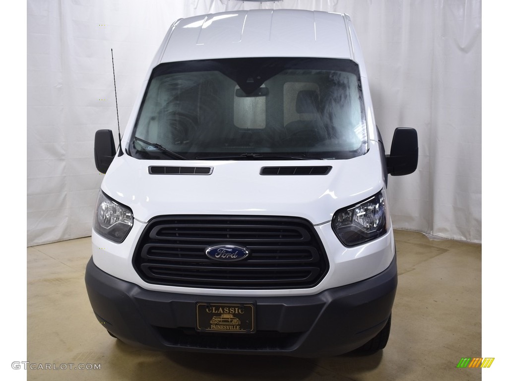 2019 Transit Van 250 HR Long - Oxford White / Charcoal black photo #4