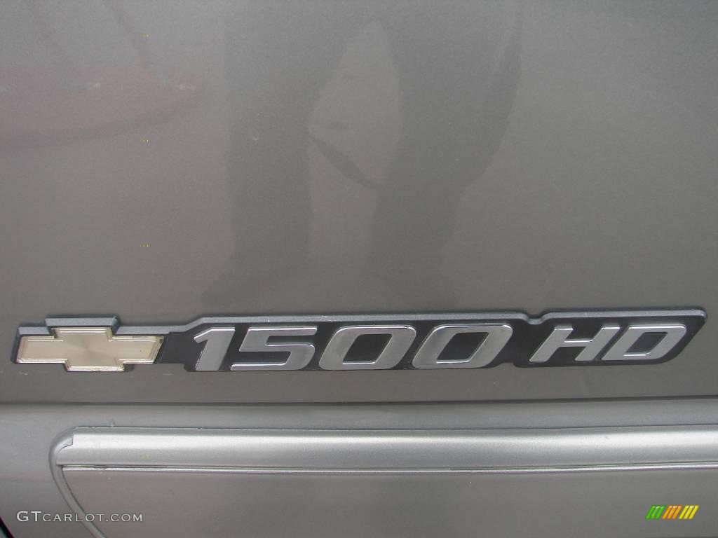2003 Silverado 1500 HD Crew Cab 4x4 - Light Pewter Metallic / Dark Charcoal photo #3