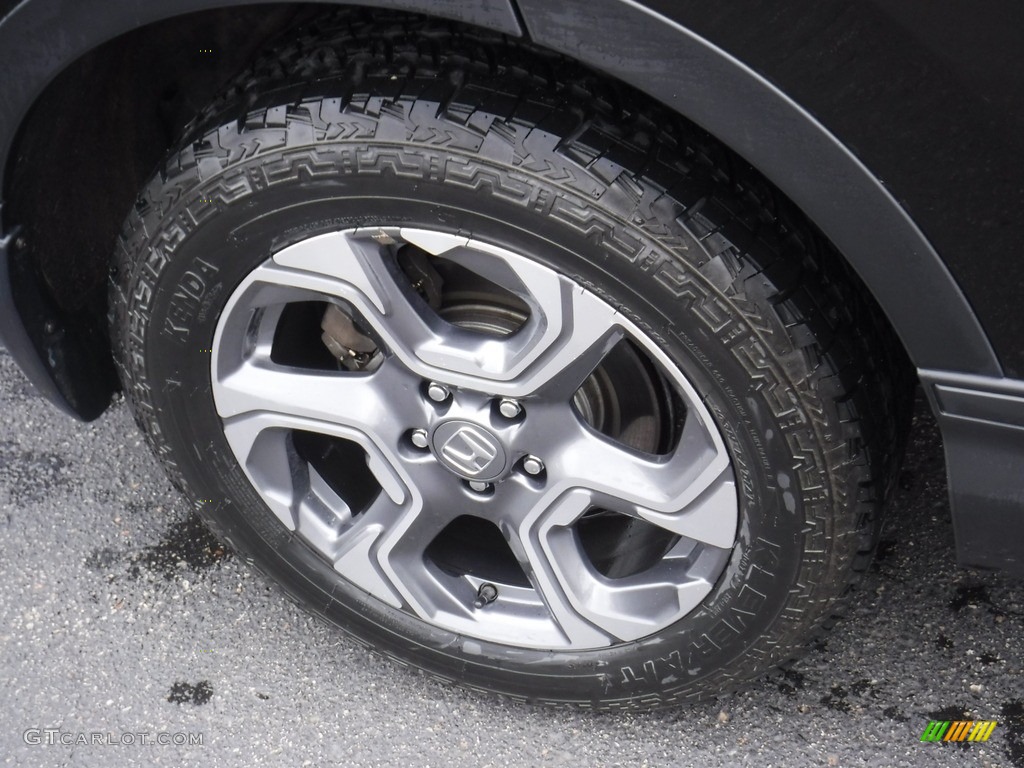 2019 CR-V EX AWD - Dark Olive Metallic / Black photo #3