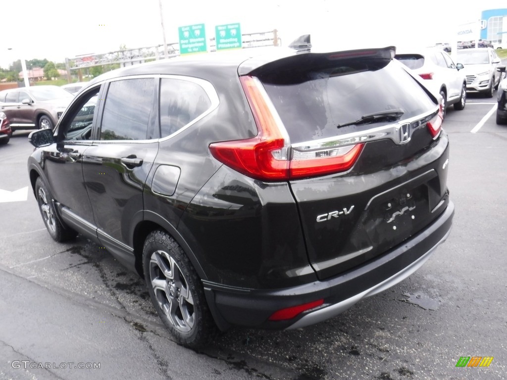 2019 CR-V EX AWD - Dark Olive Metallic / Black photo #8