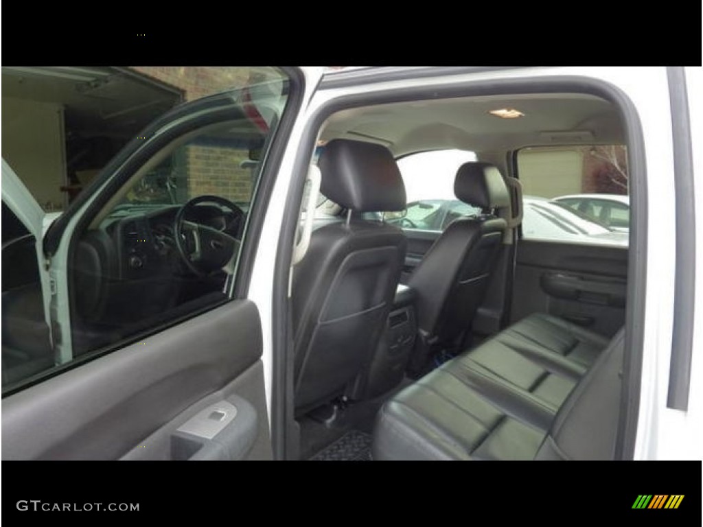 2012 GMC Sierra 1500 Hybrid Crew Cab 4x4 Rear Seat Photos