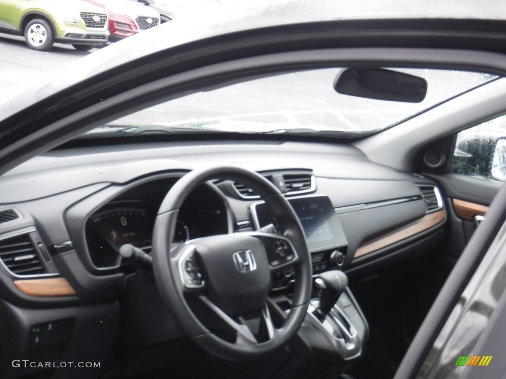 2019 CR-V EX AWD - Dark Olive Metallic / Black photo #12