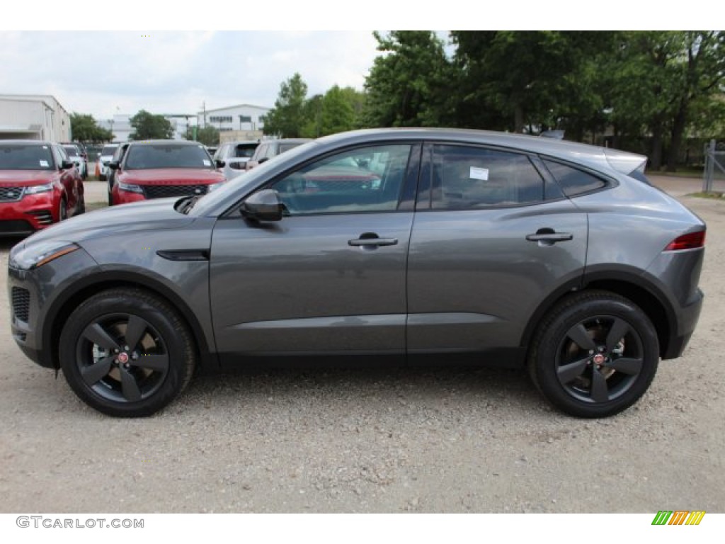 Corris Gray Metallic 2020 Jaguar E-PACE Standard E-PACE Model Exterior Photo #138492586