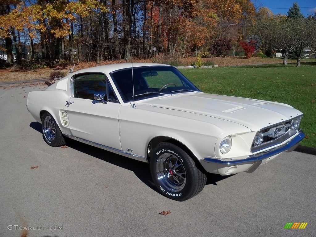 Wimbledon White 1967 Ford Mustang Fastback Exterior Photo #138492816