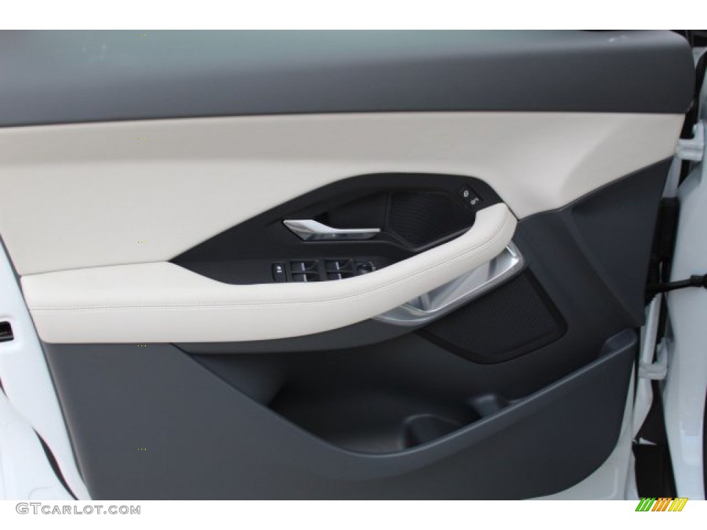 2020 Jaguar E-PACE Standard E-PACE Model Ebony/Light Oyster Door Panel Photo #138493143