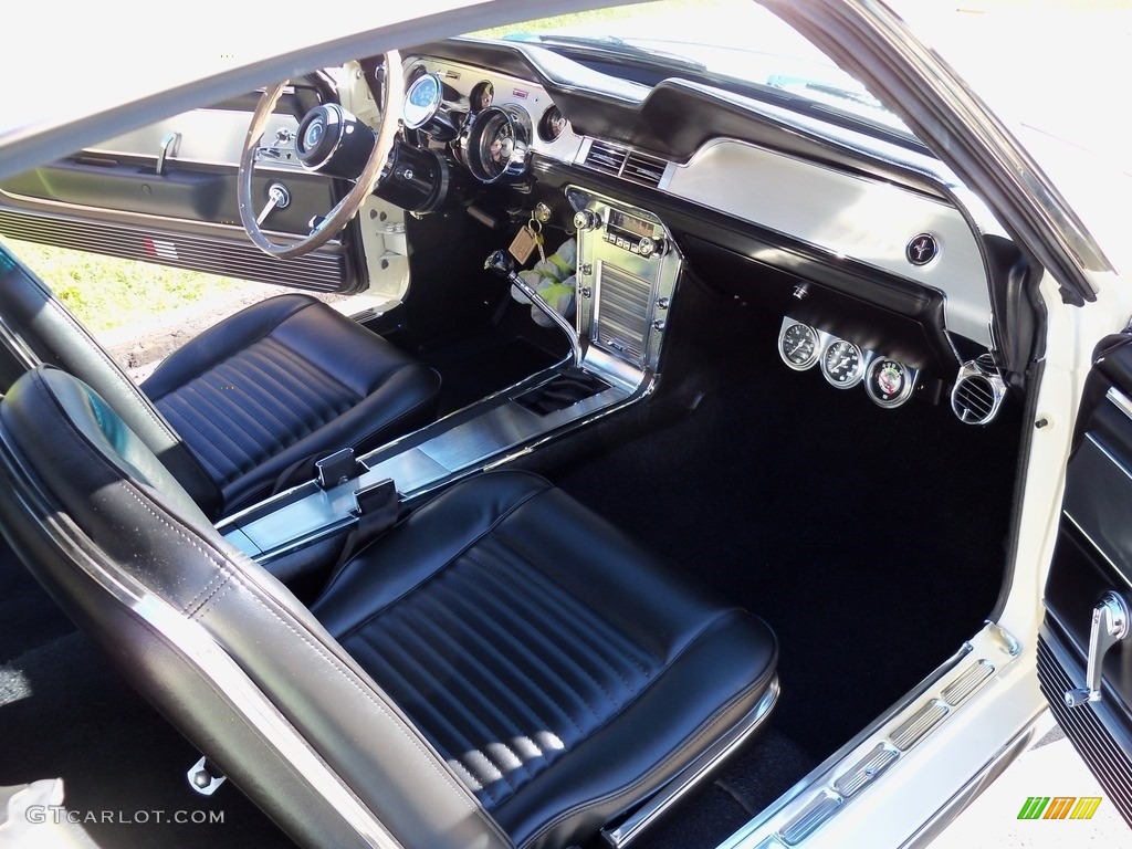 Black Interior 1967 Ford Mustang Fastback Photo #138493155