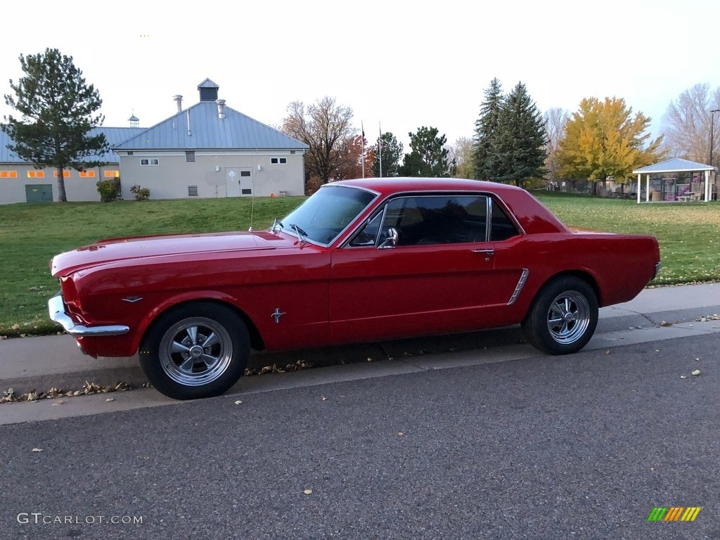 1965 Mustang Coupe - Red / Black photo #1