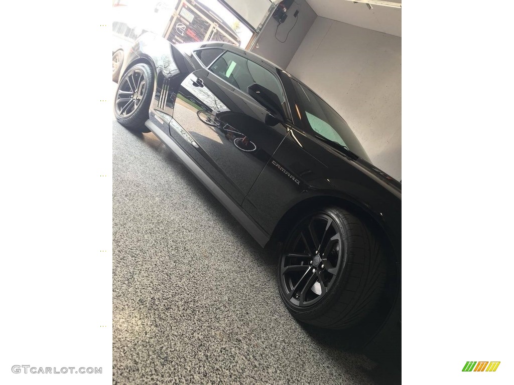 2015 Camaro ZL1 Coupe - Black / Black photo #1
