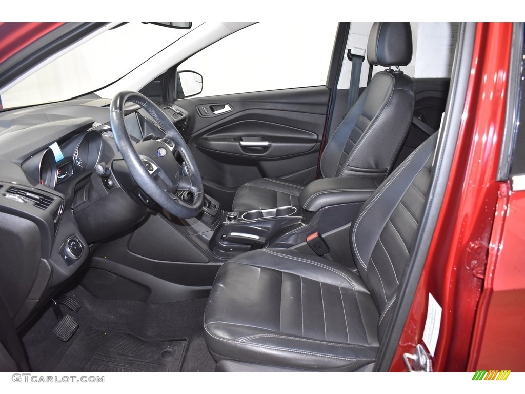 2014 Escape Titanium 1.6L EcoBoost 4WD - Ruby Red / Charcoal Black photo #7
